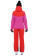 Горнолыжный костюм Brooklet Liliana orange red/raspberry pink W женский - BL2021-13