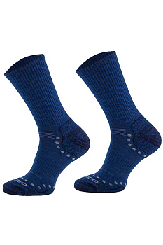 Трекінгові шкарпетки Comodo ALPACA MERINO WOOL LIGHT HIKER denim - STAL-09