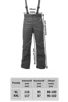 Горнолыжные штаны Columbia мужские черные - 960527-01