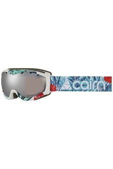 Маска лыжно-сноубордическая Cairn Jam SPX3 white-tropical - 0580570-858