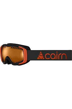 Маска лыжно-сноубордическая Cairn Booster Photochromic Jr black-orange детская - 0580098-202