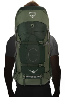 Туристический рюкзак Osprey Aether AG 70 Adriondack Green - 4272