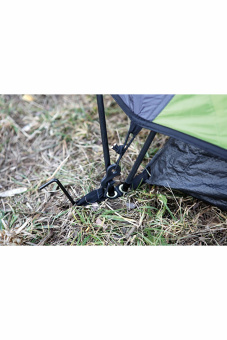 Палатка Hannah Hover 3 spring green/cloudy gray трехместная - 10003224HHX