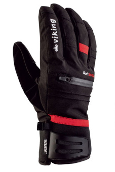Перчатки Viking Kuruk мужские black/red - 112161285-34