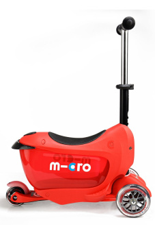 Детский самокат Micro Mini2go Deluxe Red - MMD018