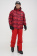 Горнолыжный костюм Karbon мужской красный - 37314-16