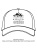 Кепка OGSO WHITE TRUCKER HAT - HAWWH07CA1608NT
