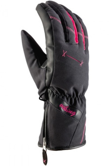 Перчатки горнолыжные Viking Rima женские черные - 113217020-08