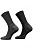 Трекінгові шкарпетки Comodo ALPACA MERINO WOOL LIGHT HIKER black - STAL-06