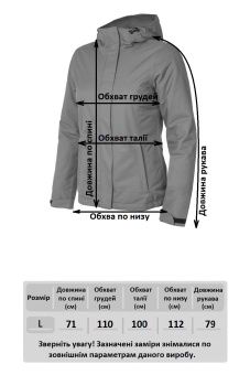 Куртка Burton женская серая - 100921-07