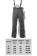 Горнолыжный костюм Karbon мужской черный - 28213-7