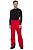 Горнолыжные штаны Karbon мужские красные - 10711