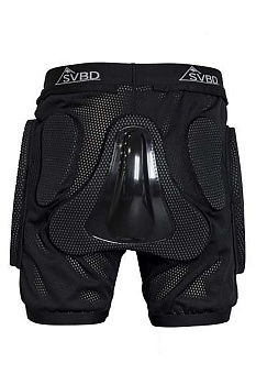 Защитные шорты для сноубординга SVBD с накладкой на копчик - 1010