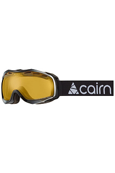 Маска лыжно-сноубордическая Cairn Speed SPX2 black-silver - 0580346-7107