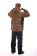 Горнолыжный костюм Karbon мужской коричневый - 276011-04