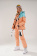 Горнолыжный костюм Brooklet Liliana Melon Orange/Baby blue женский - 302303BLS-04