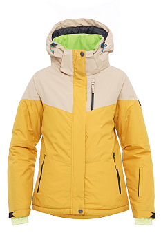 Куртка гірськолижна Brooklet Lili grey beige/orange yellow W жіноча - BL2021-012