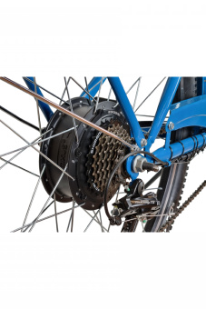 Электровелосипед Ebike Comfort 26″ 48V 500W черный, синий, красный LCD PAS - 2648500cm